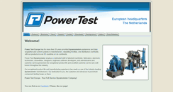 Desktop Screenshot of powertesteurope.com